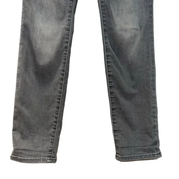 Athleta Sculptek Washed Gray Skinny Jeans Size 4 - Picture 9 of 14